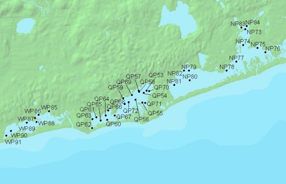 salt pond site map